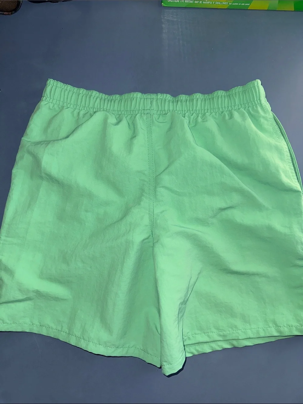 Patagonia Kids Mint Green Swim Shorts